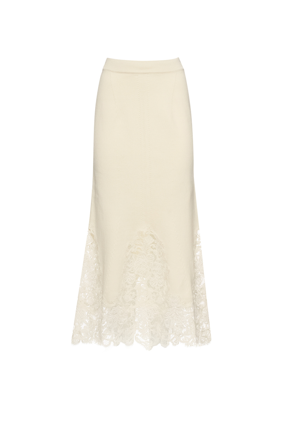 Женский ERMANNO SCERVINO Юбка с кружевом (цвет ), артикул D465O700APLCZ | Фото 1