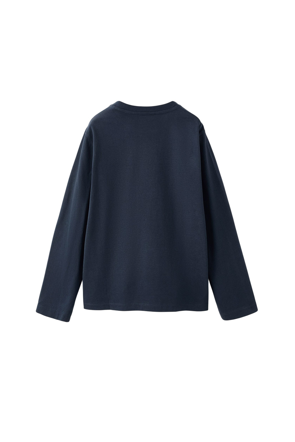 Мальчикам Mango Kids Лонгслив BASICA1 из хлопка (цвет ), артикул 27071195 | Фото 2