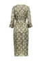 Max Mara Платье HELMUT из шелка с принтом ( цвет), артикул 2392211031 | Фото 2