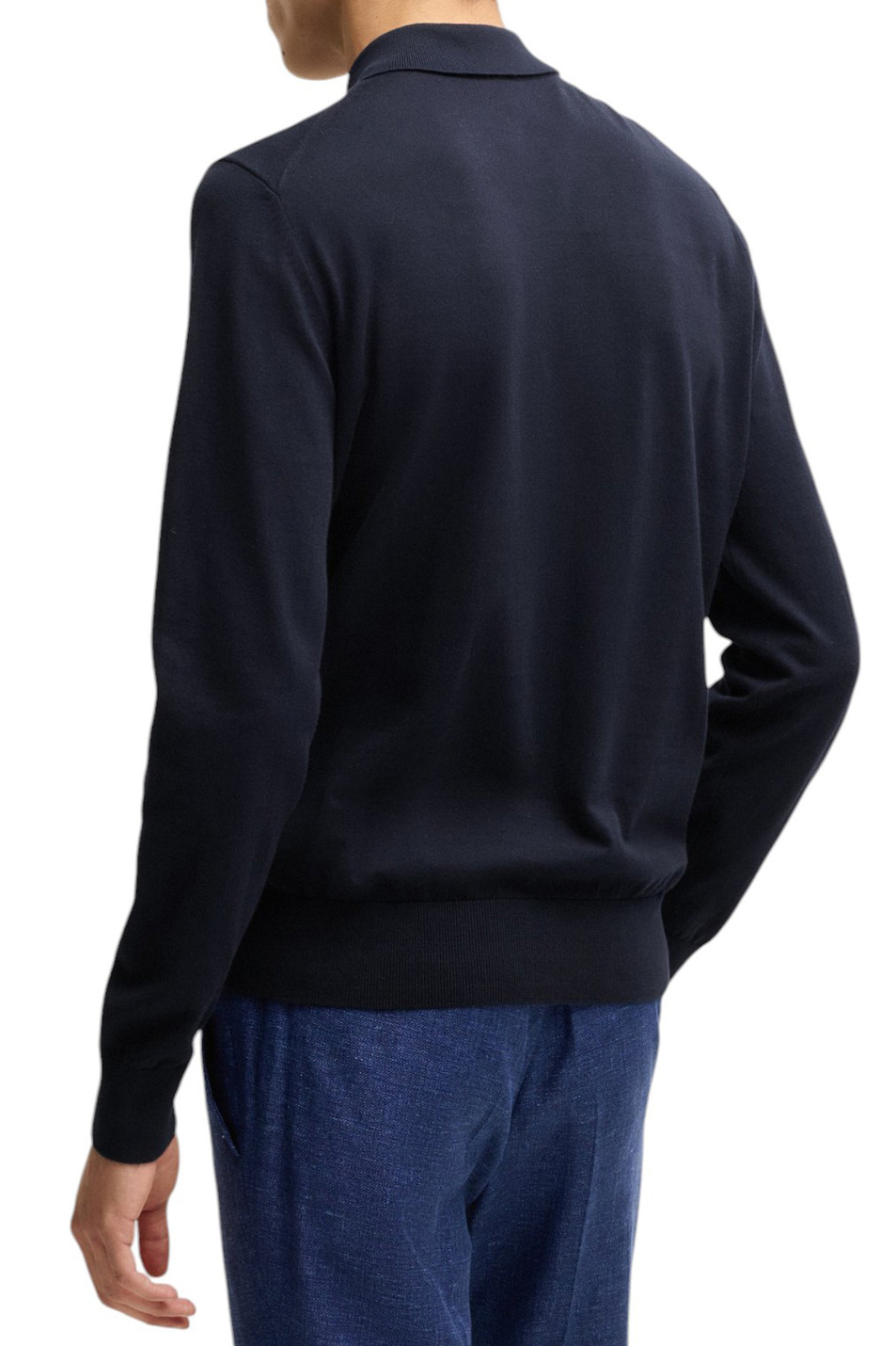 Мужской BOSS Джемпер поло из натурального хлопка (цвет ), артикул 50506025 | Фото 4