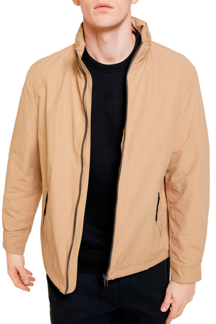 Куртка из водоотталкивающего материала|Основной цвет:Бежевый|Артикул:0953519 | Фото 1
