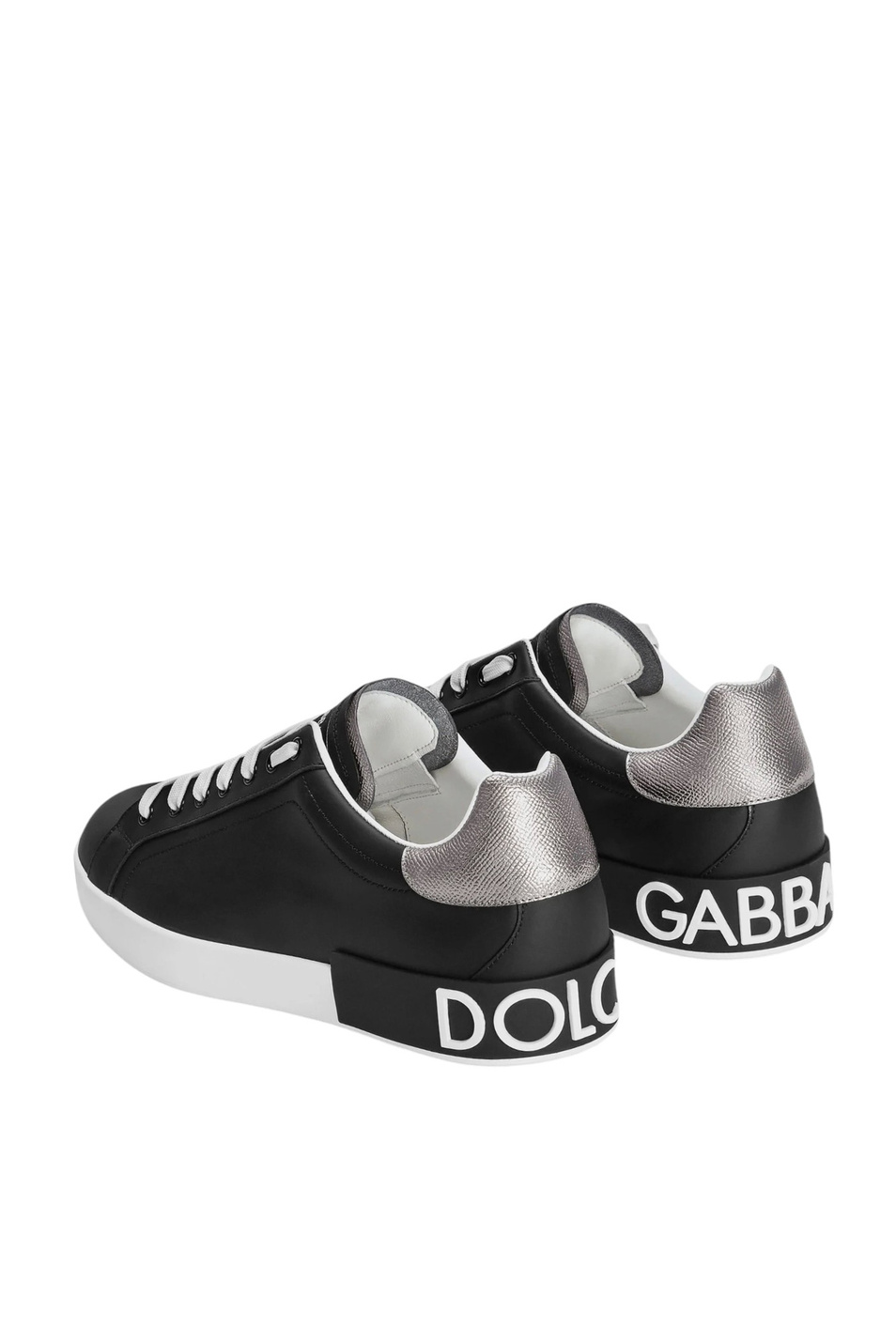 Мужской Dolce & Gabbana Кеды Portofino из натуральной кожи (цвет ), артикул CS2216-AH527 | Фото 3