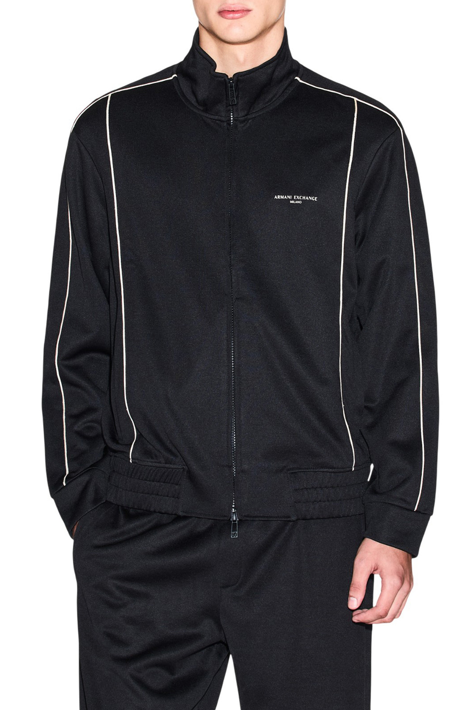 Мужской Armani Exchange Толстовка с контрастными полосками (цвет ), артикул XM001357-AF16278 | Фото 3