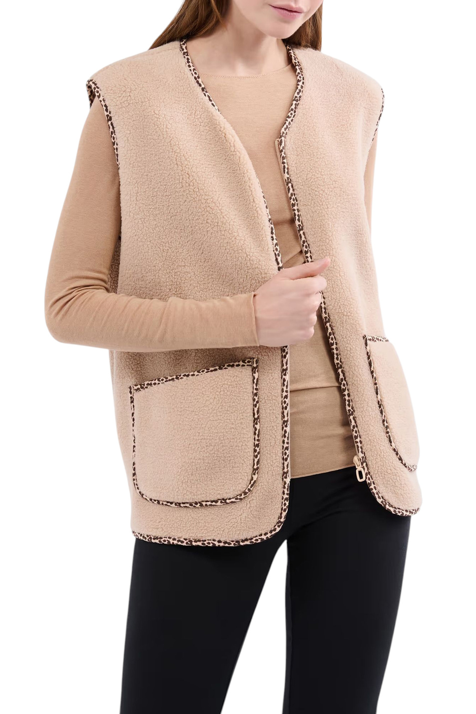 Женский Etam Жилет MARILOU с накладными карманами (цвет ), артикул 6556206 | Фото 3