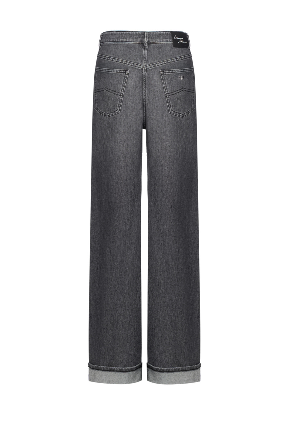 Женский Emporio Armani Джинсы из эластичного хлопка (цвет ), артикул EW000737-AF17033 | Фото 2