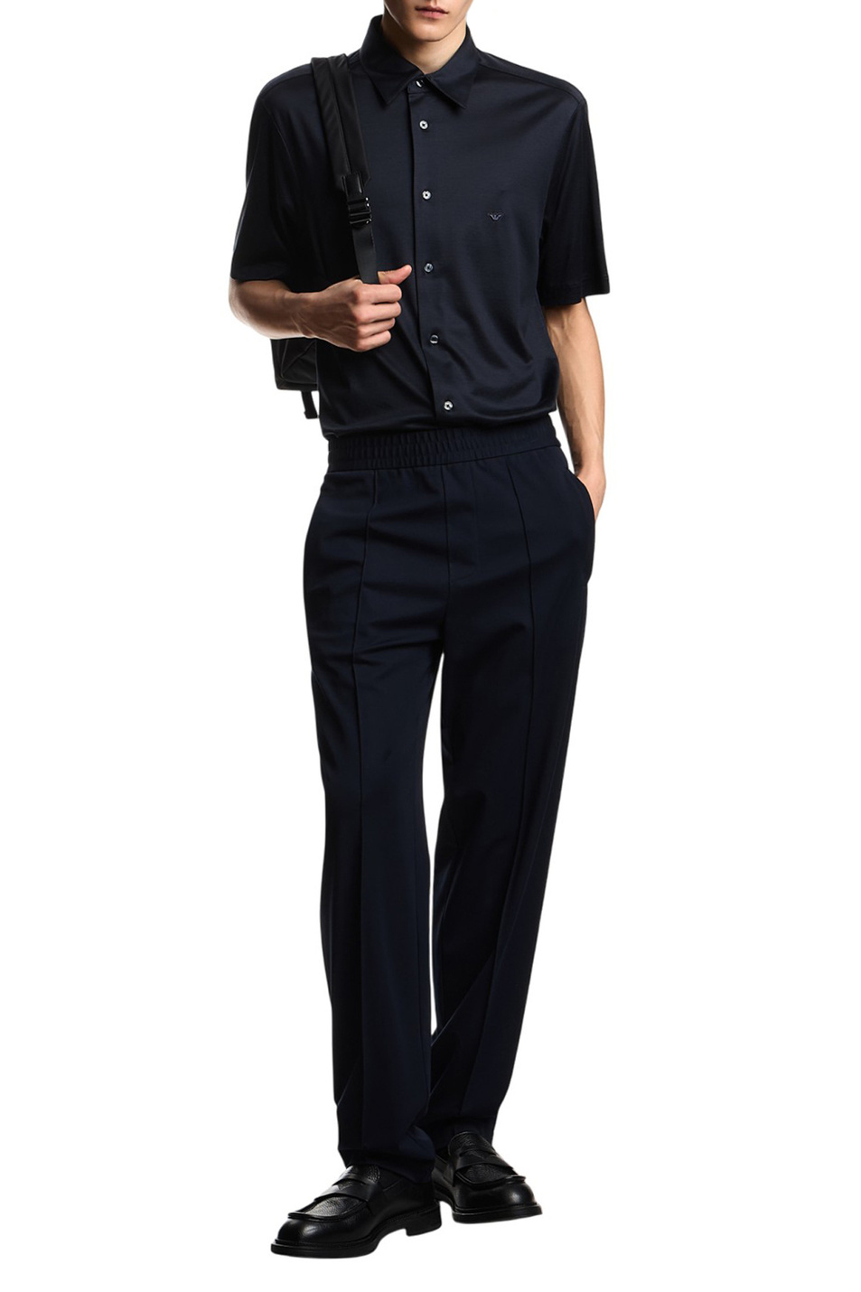 Мужской Emporio Armani Рубашка с короткими рукавами (цвет ), артикул EM004603-AF10017 | Фото 2