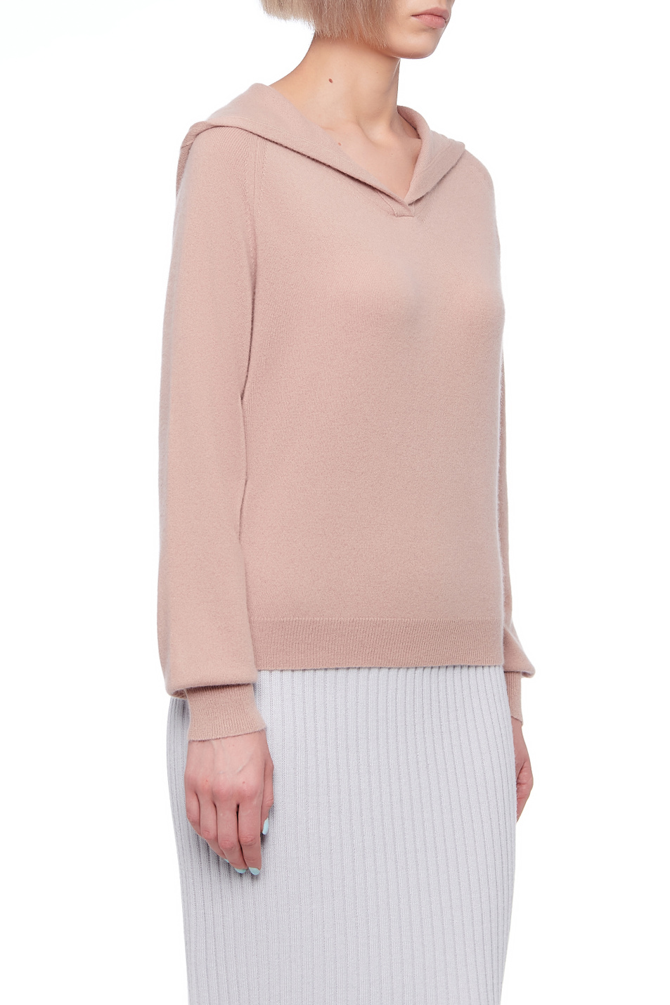 Женский Max Mara Худи из натурального кашемира с капюшоном (цвет ), артикул 33660116 | Фото 3