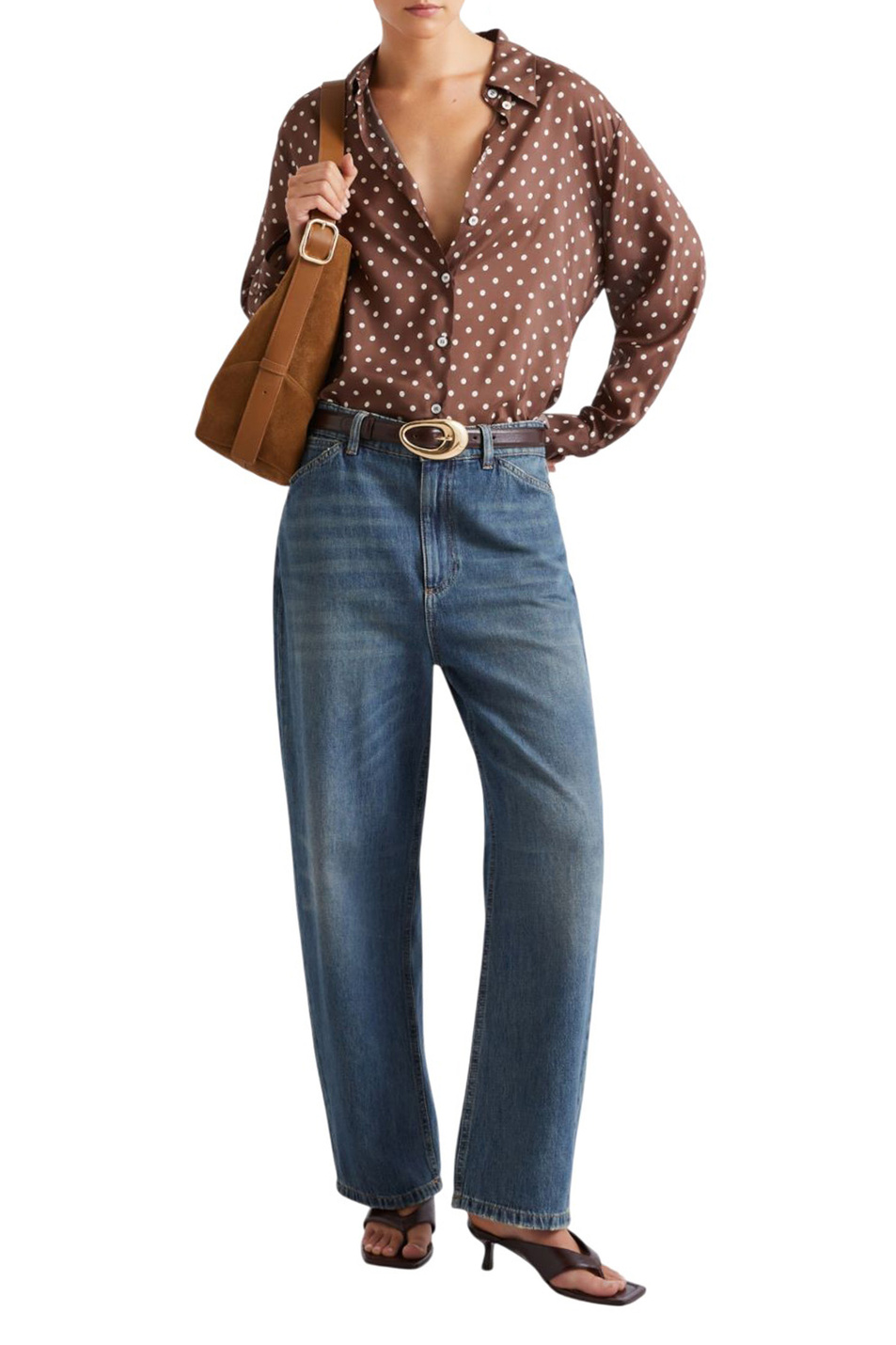 Женский MARELLA Блузка MLSANGIO из шелка (цвет ), артикул 2613111104 | Фото 2