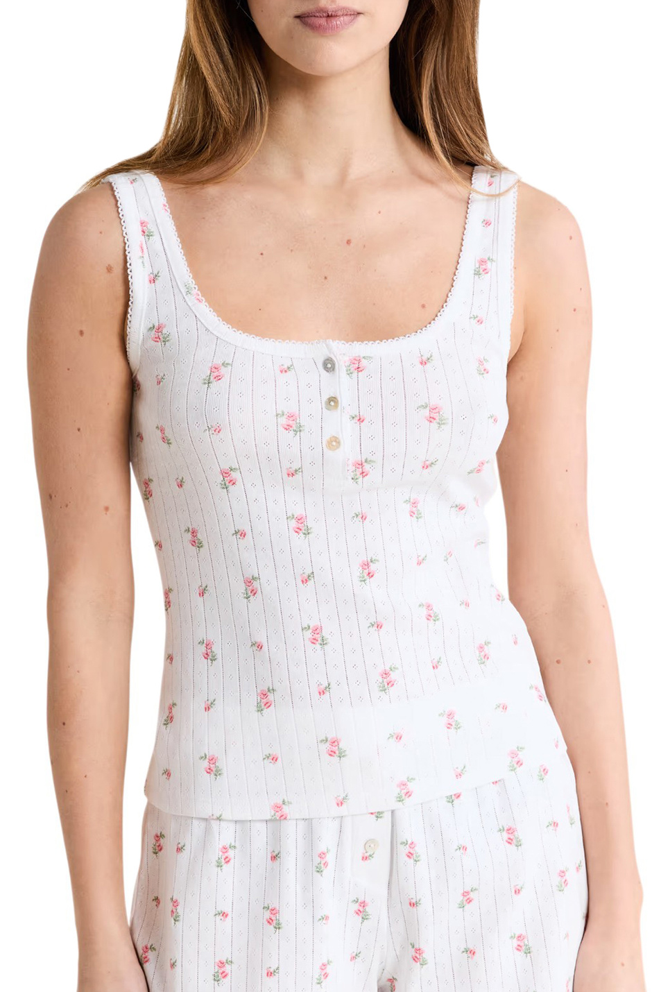 Женский Etam Топ KATELL из хлопка (цвет ), артикул 6557738 | Фото 1