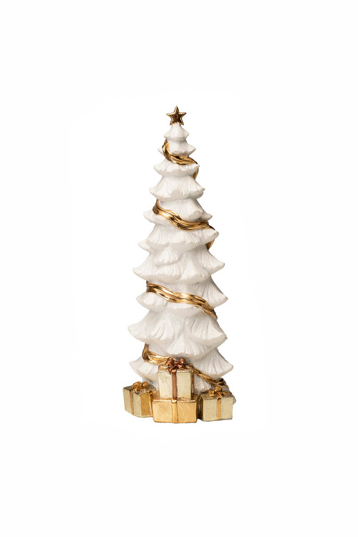 Фигурка "Рождественская ель", 39 см|Основной цвет:Белый|Артикул:1023203 | Фото 1