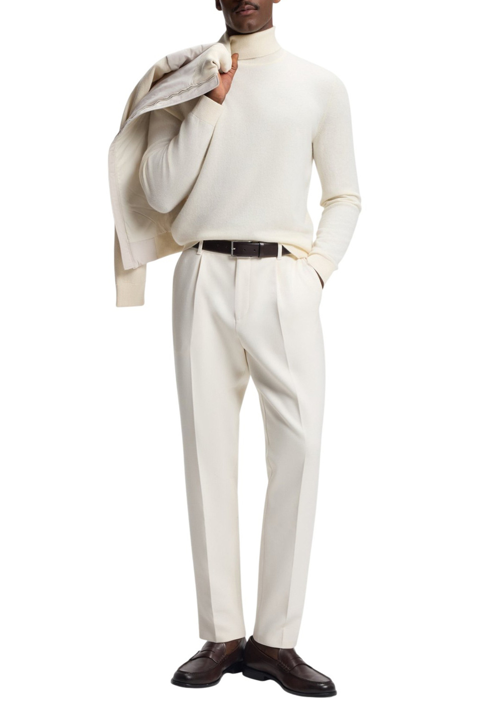 Мужской BOSS Брюки C-Perin зауженного кроя (цвет ), артикул 50551522 | Фото 3