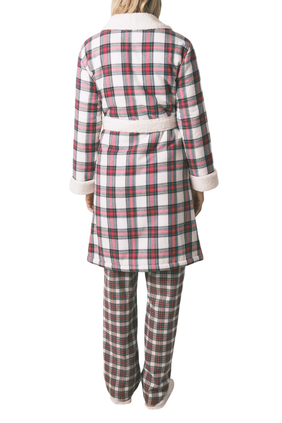 Женский Women'secret Халат с клетчатым принтом (цвет ), артикул 4682702 | Фото 2