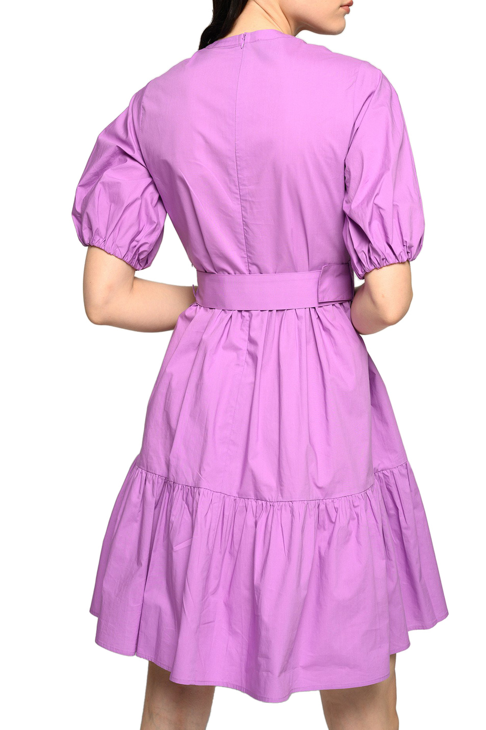 Pinko Платье с ярусной юбкой и поясом (цвет ), артикул 1G161JY6VX | Фото 3