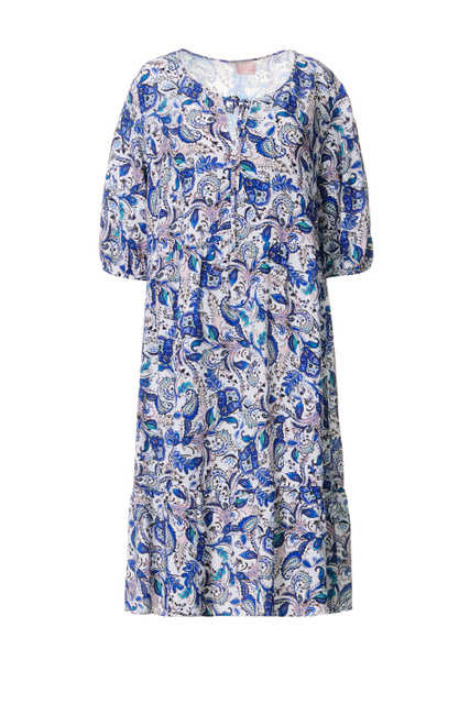 Платье DEVON свободного кроя|Основной цвет:Синий|Артикул:7222042 | Фото 1