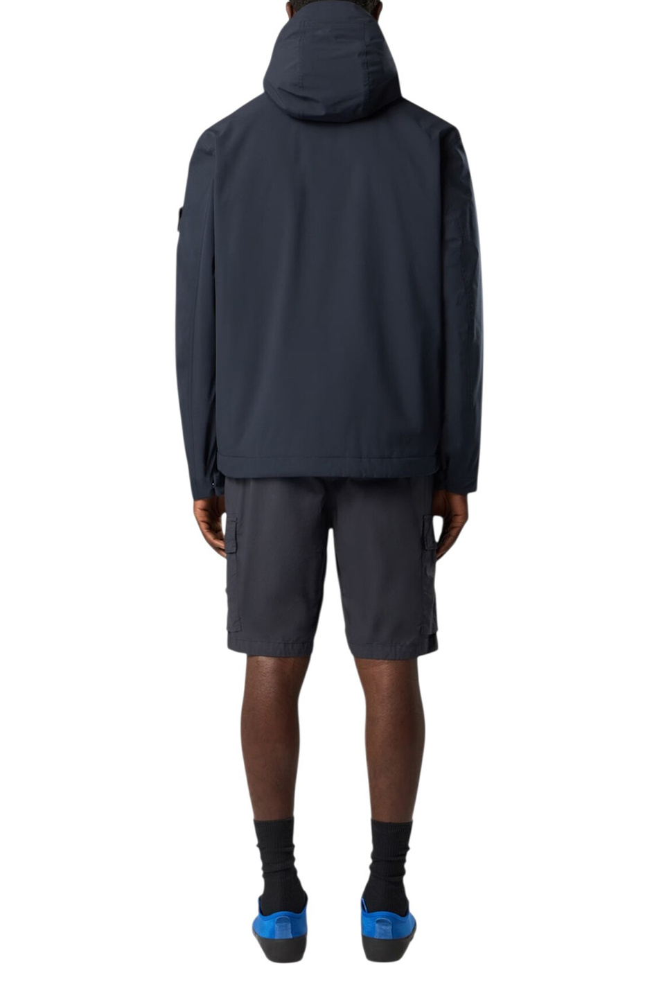 Мужской Stone Island Куртка из водоотталкивающей ткани с капюшоном (цвет ), артикул L1S154100108-S0A27 | Фото 4
