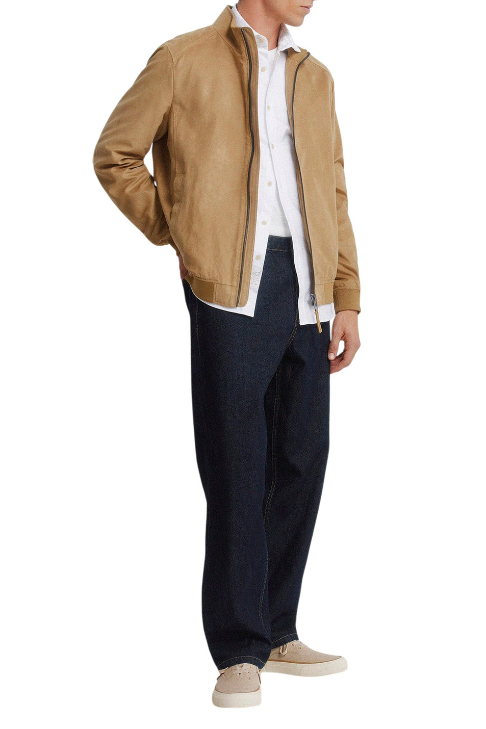 Мужской Springfield Куртка с эффектом замши (цвет ), артикул 0483145 | Фото 2