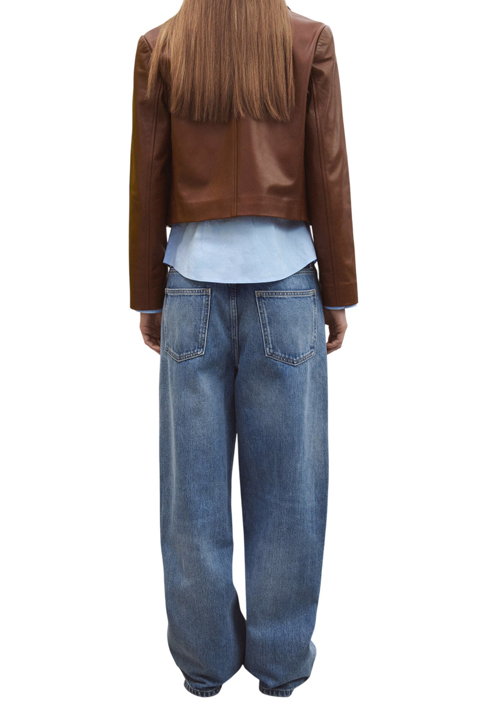 Женский Mango Джинсы NEWYORK с низкой посадкой (цвет ), артикул 27034076 | Фото 3