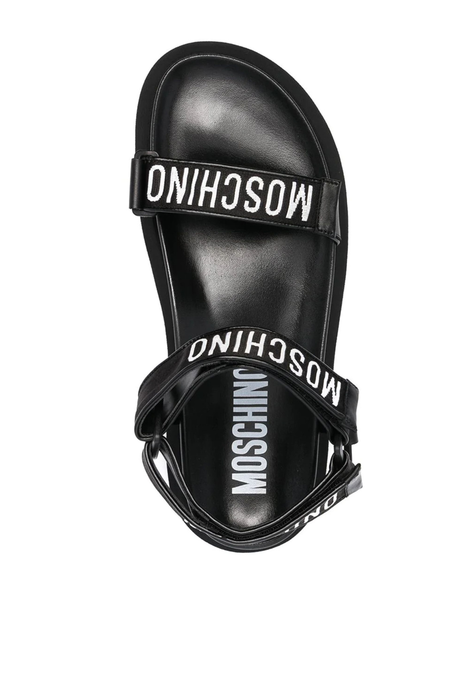 Мужской Moschino Сандалии с контрастным принтом (цвет ), артикул MB16024G1EGP0 | Фото 4
