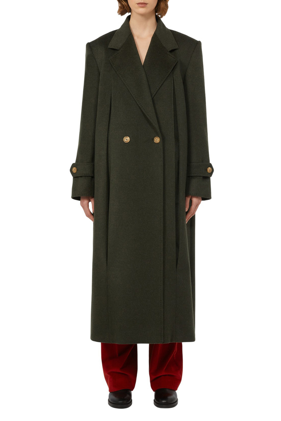 Женский Weekend Max Mara Пальто SMALTO из шерсти (цвет ), артикул 2525016026 | Фото 3