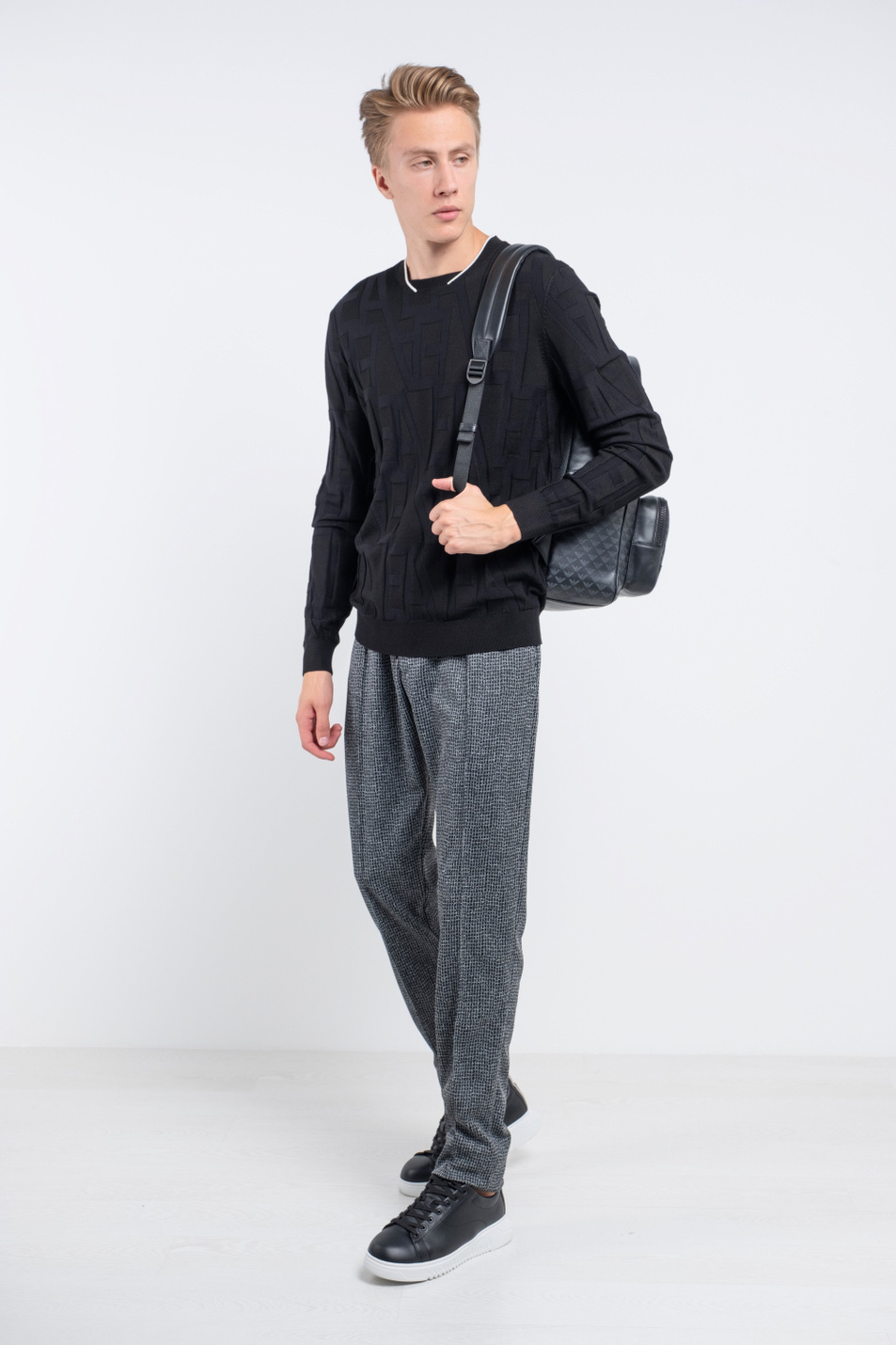 Мужской Emporio Armani Брюки с эластичным поясом (цвет ), артикул 91P89S-91S11 | Фото 3