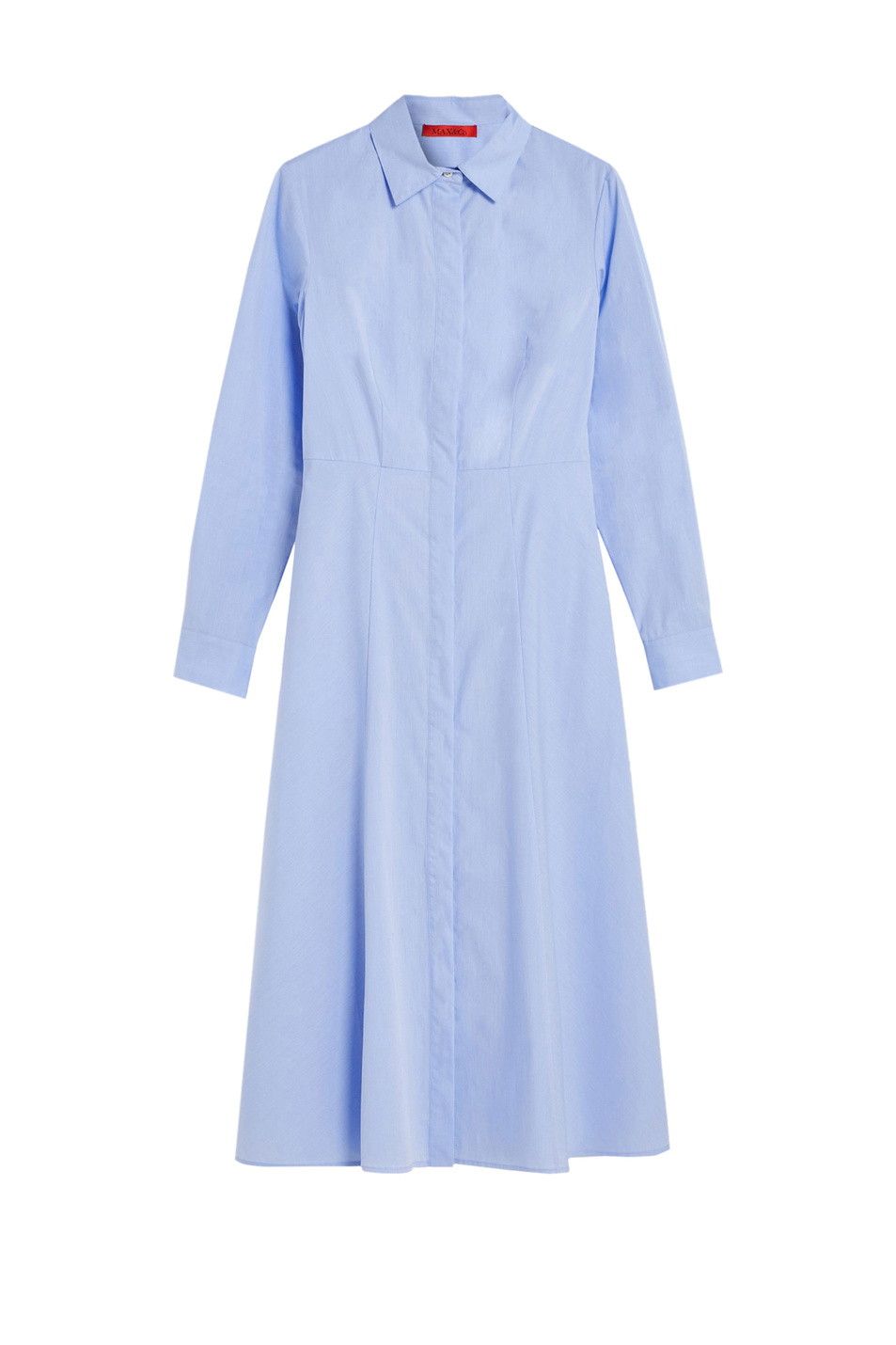 Женский Max&Co Платье-рубашка DINASTIA из натурального хлопка (цвет ), артикул 72211922 | Фото 1