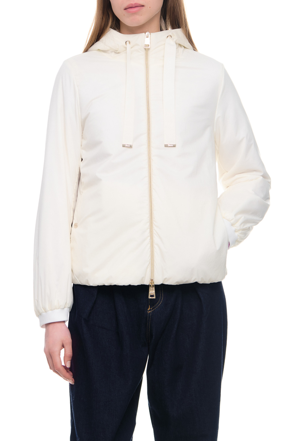 Женский Herno Куртка однотонная на молнии (цвет ), артикул GI000180D19288 | Фото 4