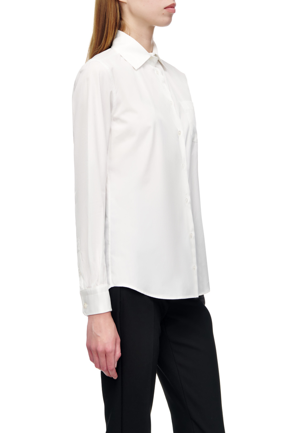 Женский Weekend Max Mara Рубашка ARPA из натурального хлопка (цвет ), артикул 51161229 | Фото 5