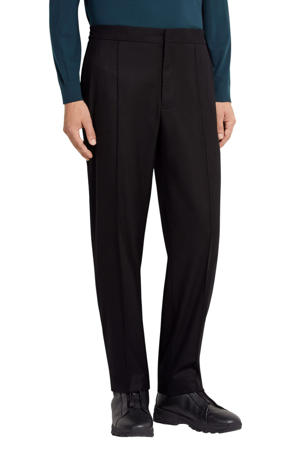 Мужской Zegna Брюки из шерсти и шелка (цвет ), артикул UGI20A2-TT46-K09R | Фото 3