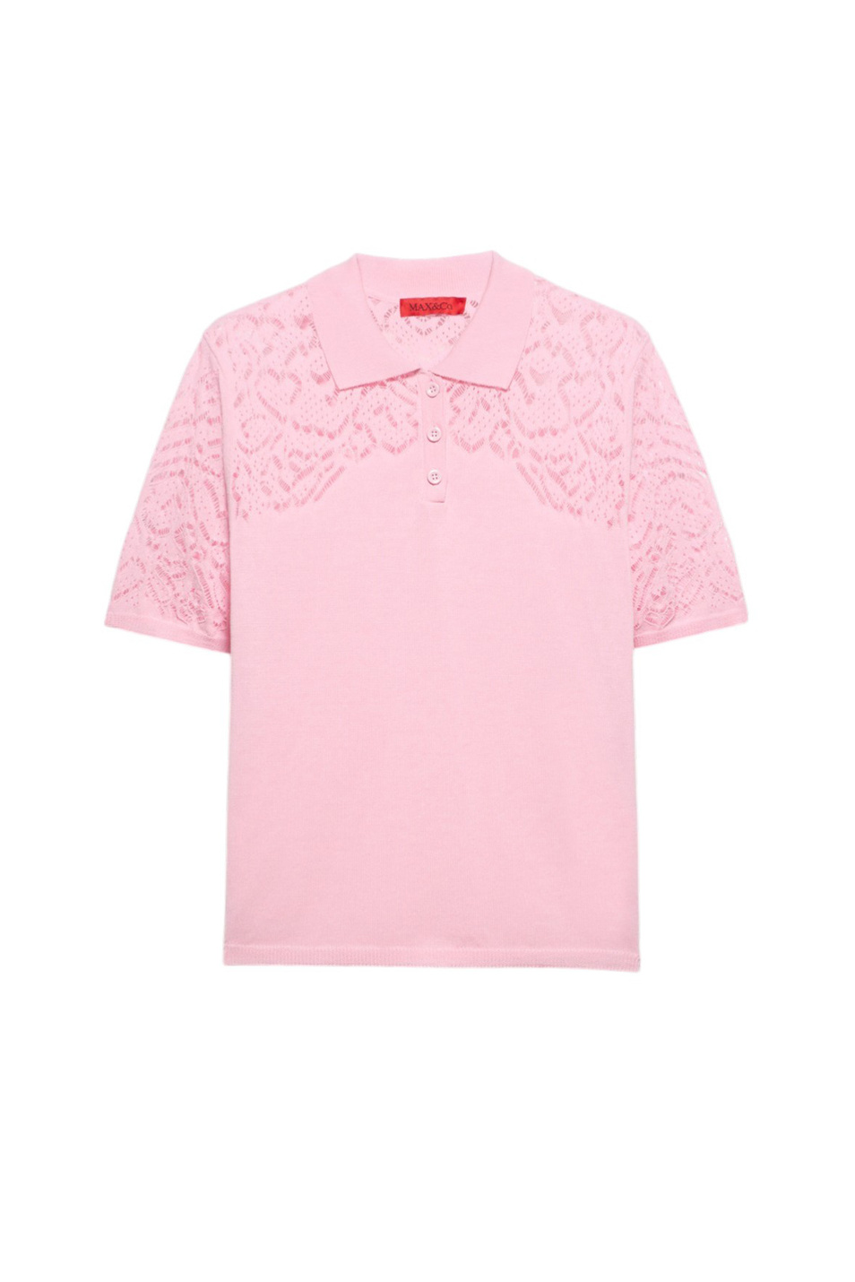 Женский MAX&Co. Поло MCOLONZA из хлопка (цвет ), артикул 2616361043 | Фото 1