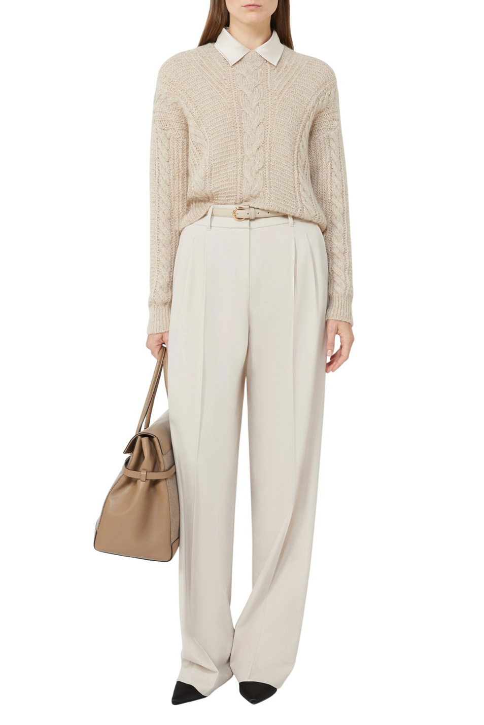 Женский Max Mara Свитер CRASSO из смесовой пряжи альпаки (цвет ), артикул 2526366112 | Фото 2