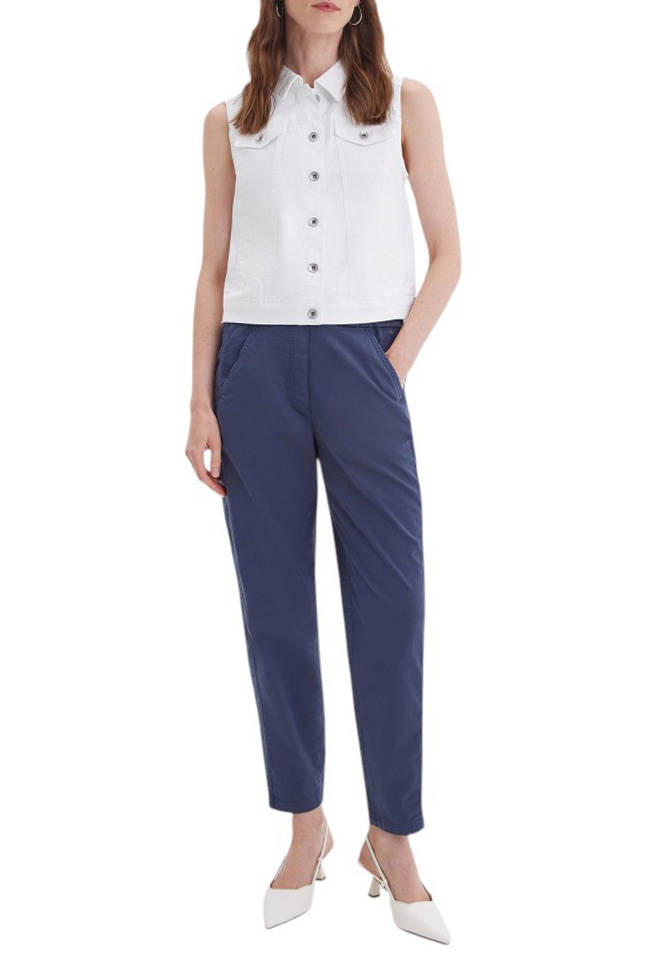 Женский Gerry Weber Брюки из смесового хлопка (цвет ), артикул 520308-66353-KESSY | Фото 3