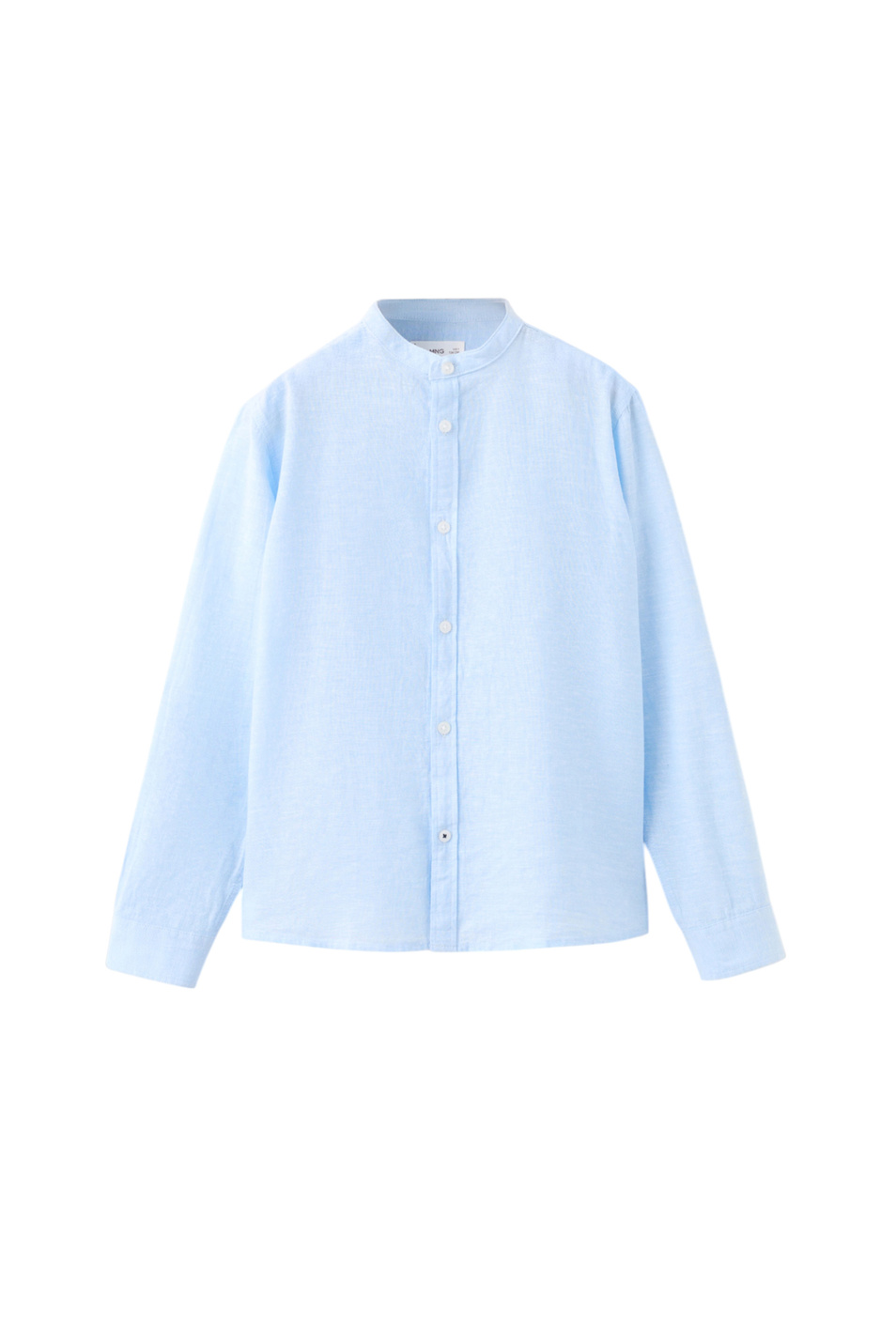 Мальчикам Mango Kids Рубашка ALBERT из льна и хлопка (цвет ), артикул 27075807 | Фото 1