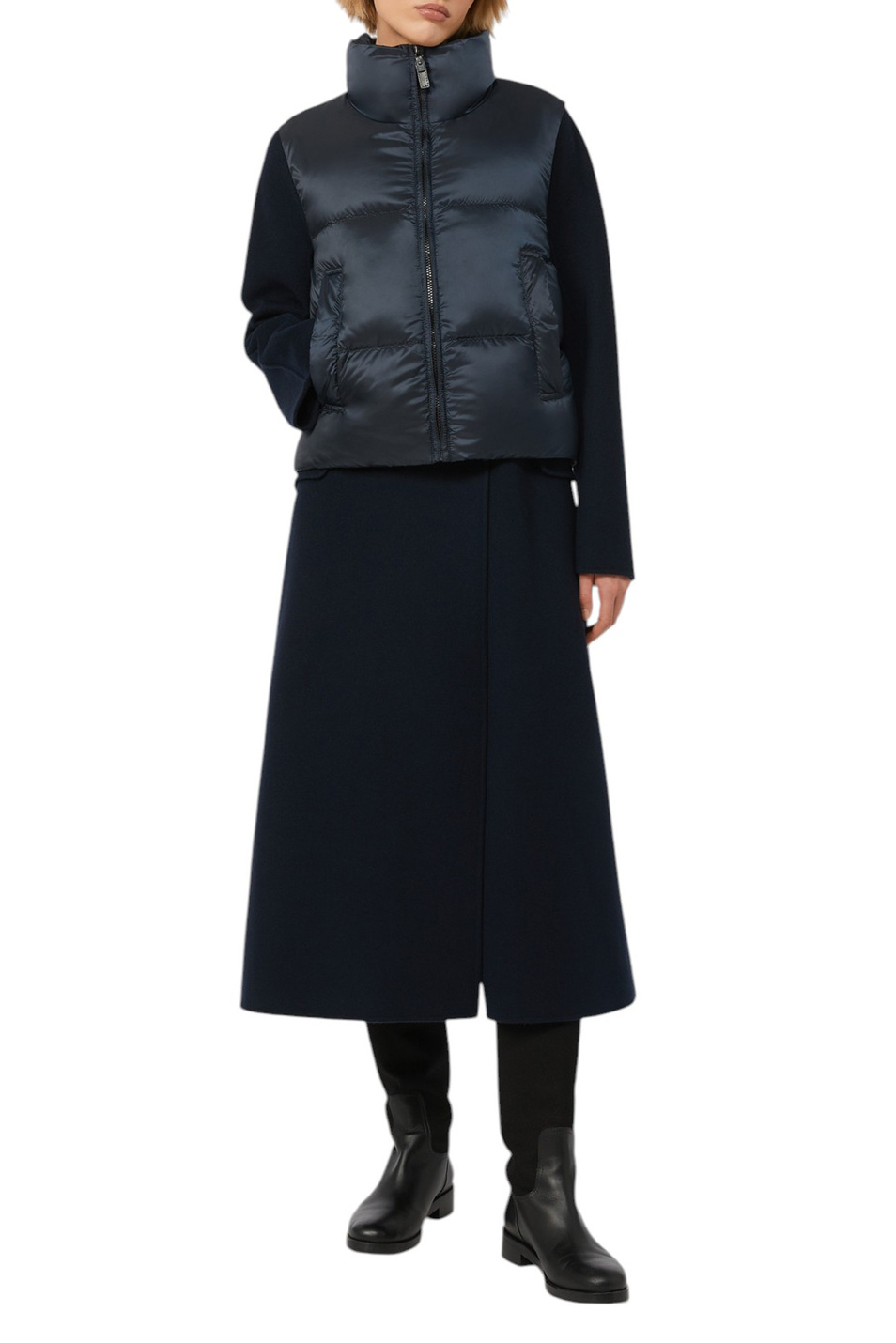 Жилет SEISMALL стеганый|Основной цвет:Синий Женский Max Mara Жилет SEISMALL стеганый (цвет ), артикул 2529296065 | Фото 3