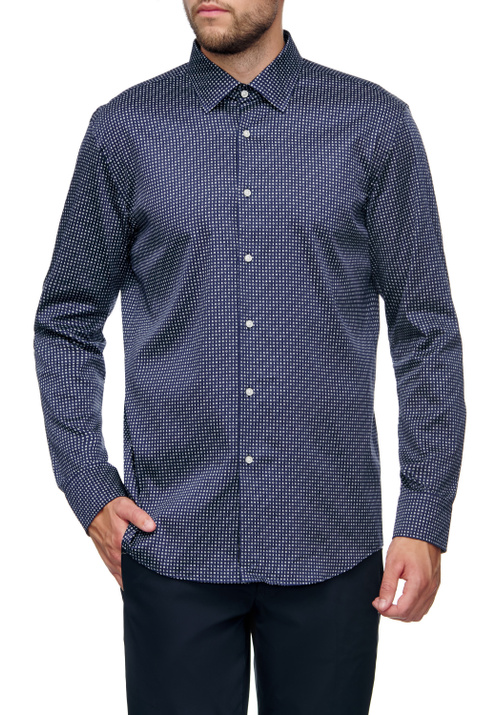 BOSS Рубашка из эластичного хлопка с принтом ( цвет), артикул 50473311 | Фото 3
