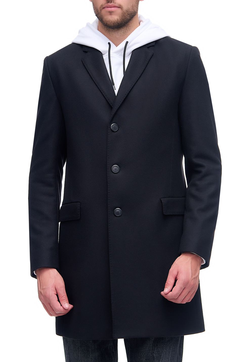 HUGO Пальто из смесовой шерсти (цвет ), артикул 50457857 | Фото 3