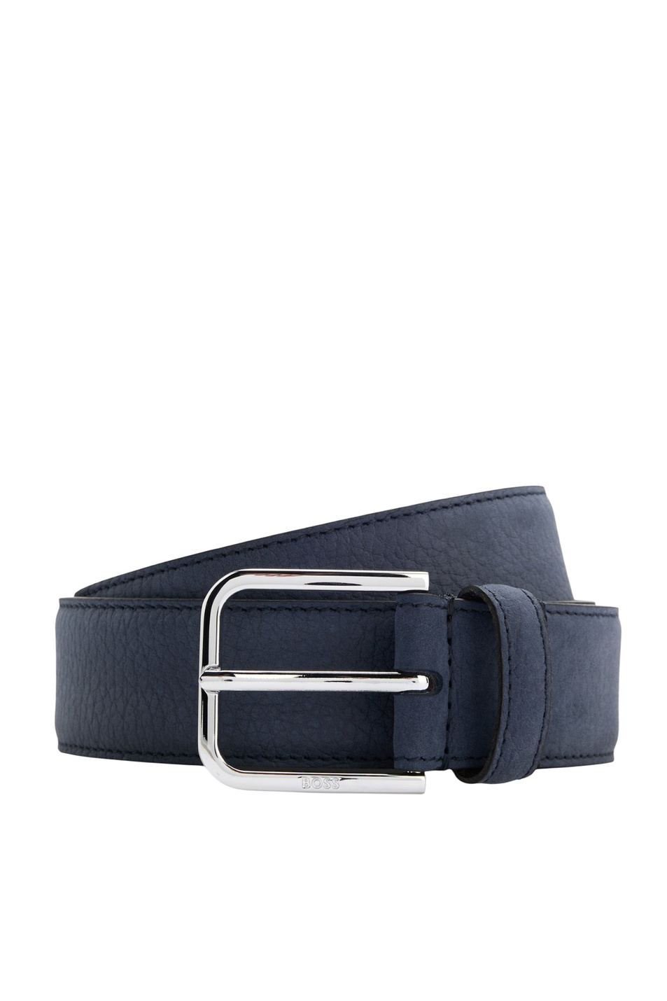 Ремень Madison из натуральной кожи|Основной цвет:Синий Мужской BOSS Ремень Madison из натуральной кожи (цвет ), артикул 50553326 | Фото 1