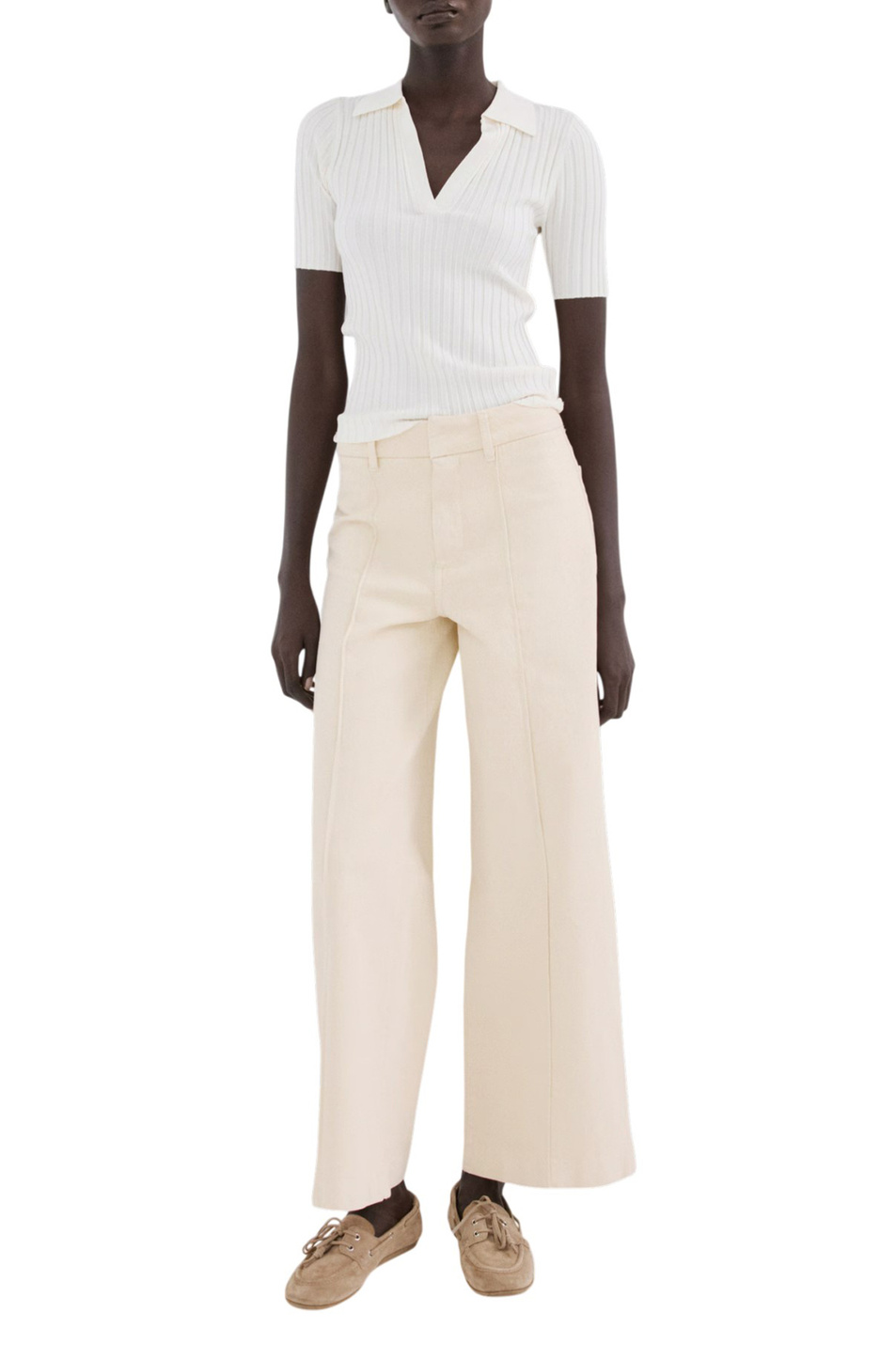 Женский Mango Джинсы PALOMA широкого кроя (цвет ), артикул 27025822 | Фото 2