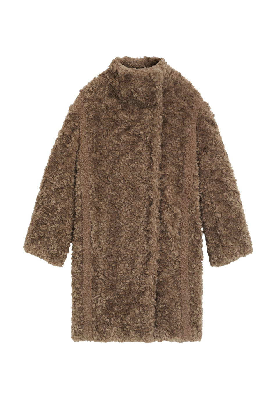 Шуба Citeddy из искусственного меха|Основной цвет:Коричневый Женский BOSS Шуба Citeddy из искусственного меха (цвет ), артикул 50548340 | Фото 1