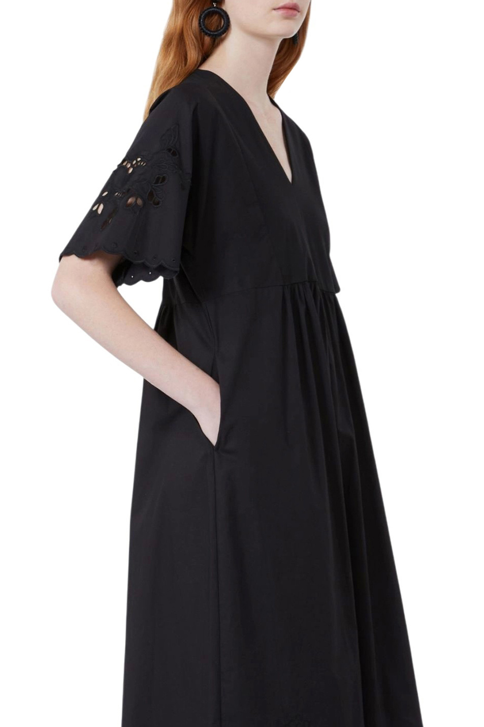 Женский Weekend Max Mara Платье TARTUFO из хлопка (цвет ), артикул 2615621092 | Фото 5