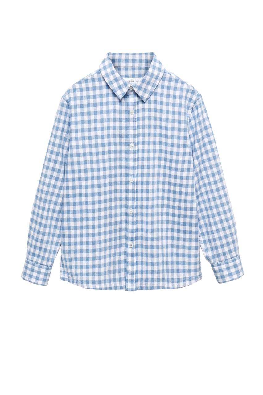 Рубашка DAVID в клетку|Основной цвет:Синий|Артикул:67012535 | Фото 1