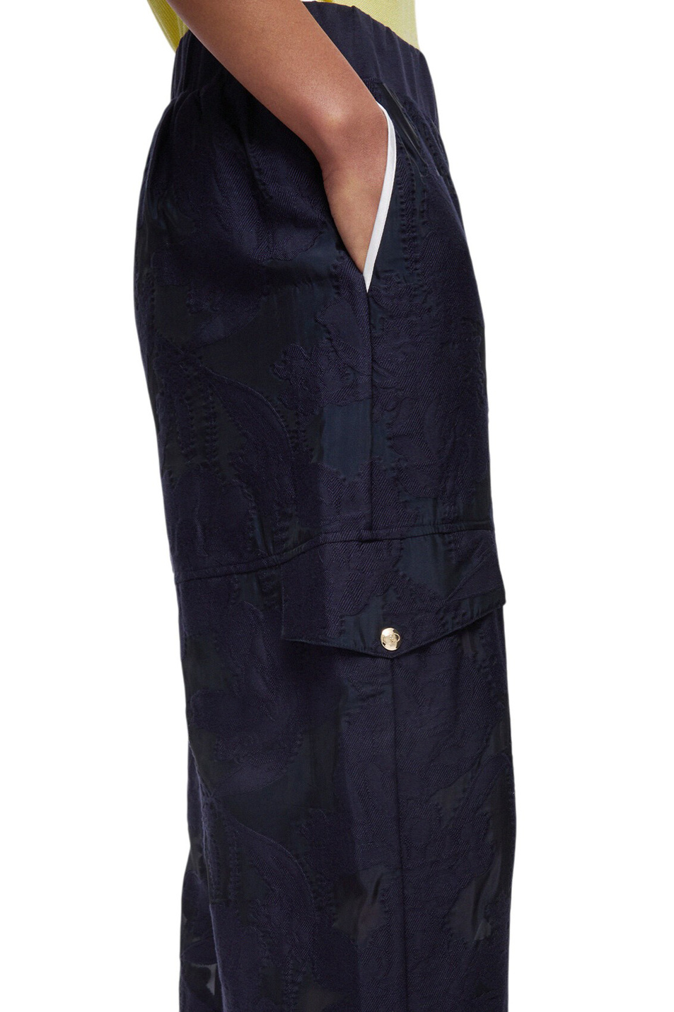 Женский Liu Jo Брюки из жаккардовой органзы (цвет ), артикул TA6201T345A | Фото 5