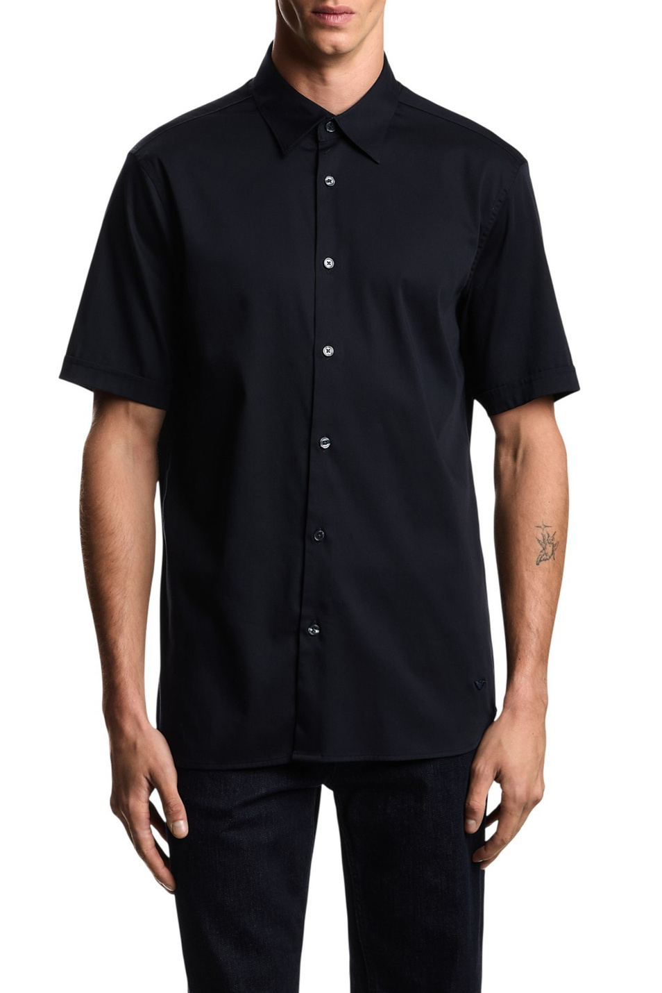 Мужской Emporio Armani Рубашка с короткими рукавами (цвет ), артикул EM005124-AF23800 | Фото 3