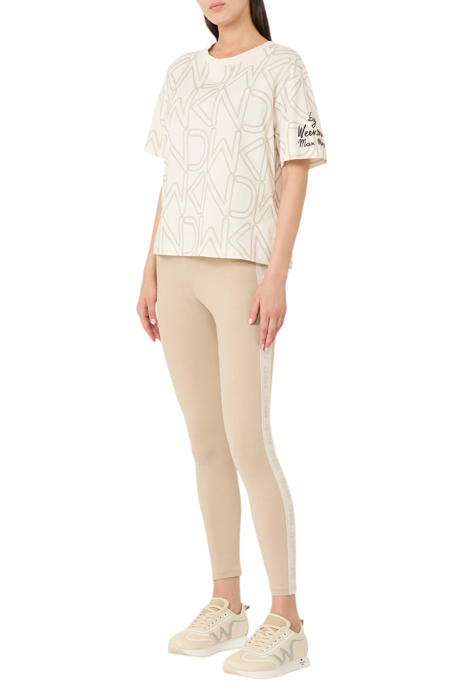 Женский Weekend Max Mara Футболка ACLINE из хлопка (цвет ), артикул 2525976051 | Фото 2