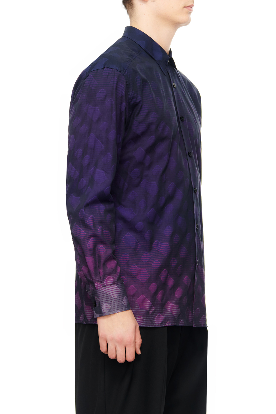 Мужской BOSS Рубашка из натурального хлопка с логотипированным принтом (цвет ), артикул 50502918 | Фото 3