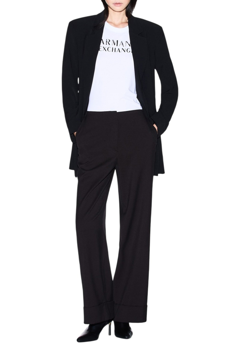 Женский Armani Exchange Брюки однотонные (цвет ), артикул XW000660-AF16142 | Фото 3
