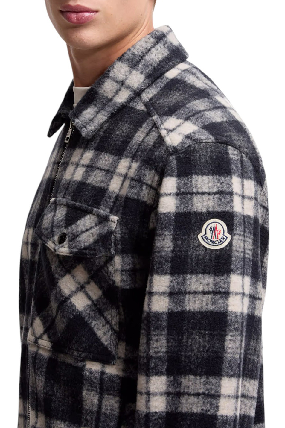 Мужской Moncler Куртка-рубашка CAMICIA (цвет ), артикул K20912F00019-89B55 | Фото 5