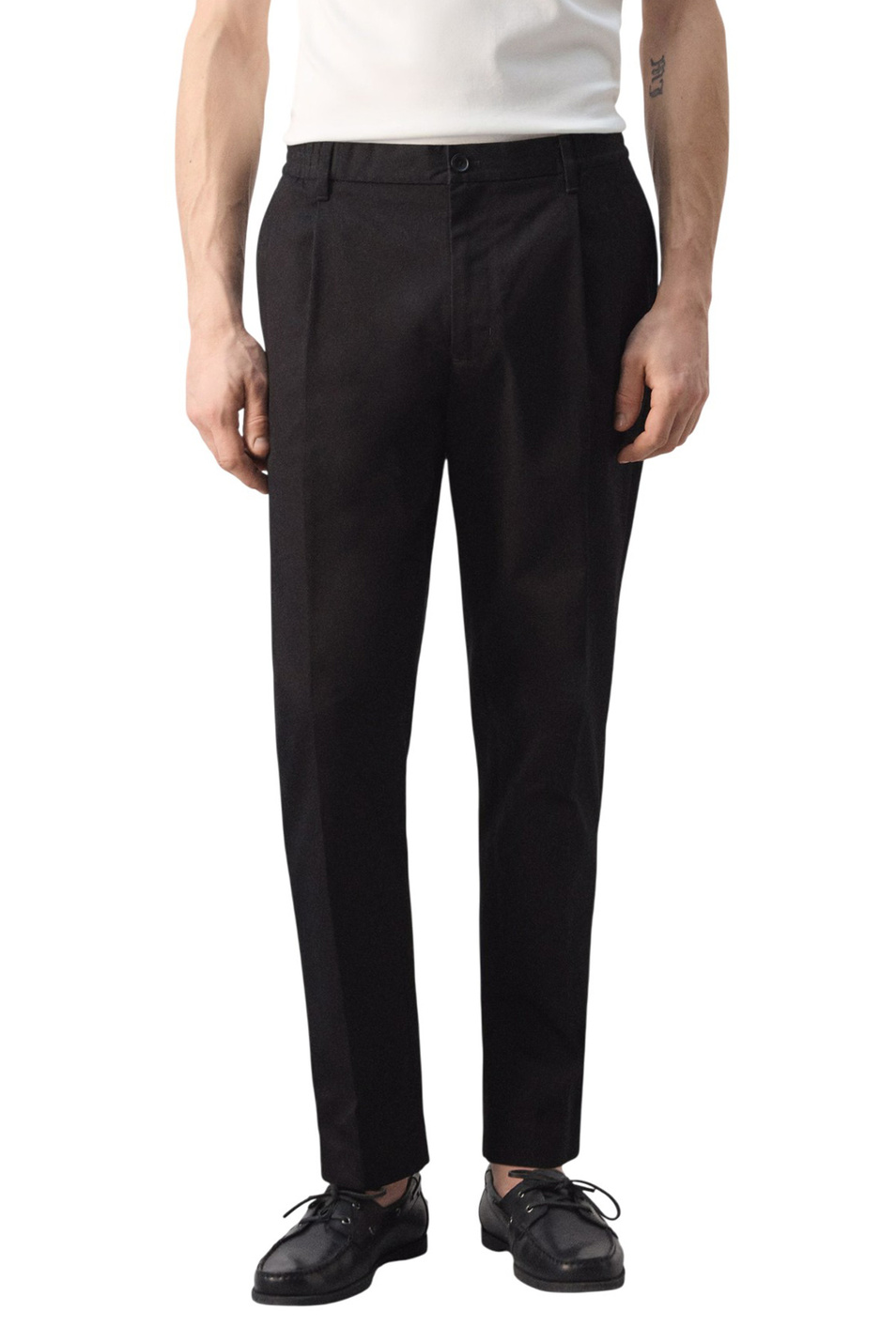 Мужской Mango Man Брюки ROBERTO2 из хлопка (цвет ), артикул 27004413 | Фото 3