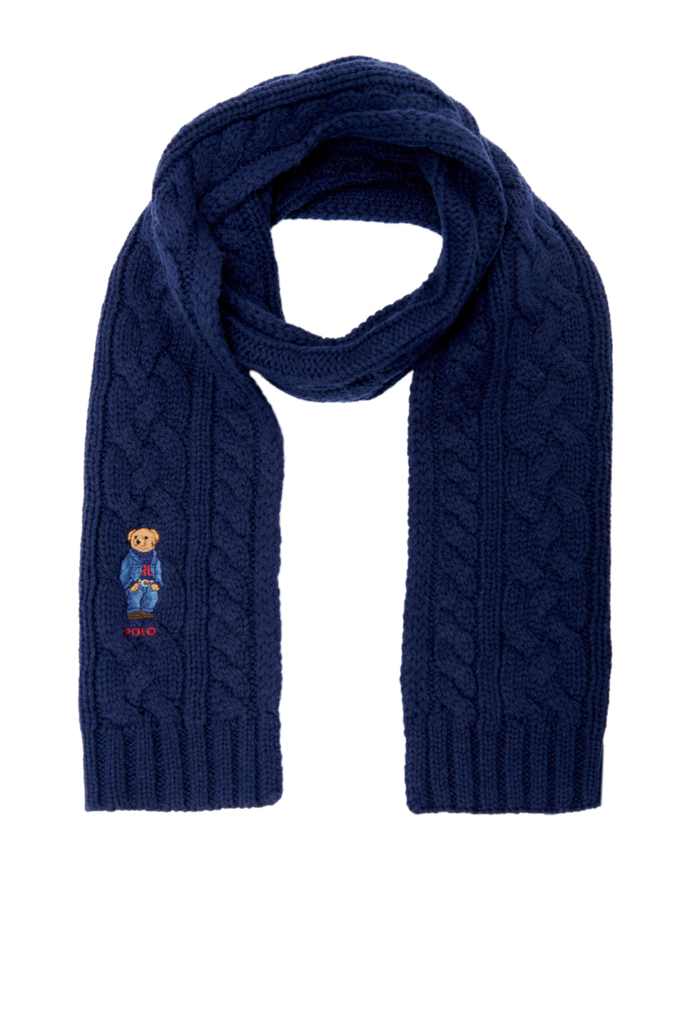 Мужской Polo Ralph Lauren Шарф с фирменной вышивкой (цвет ), артикул 449853940004 | Фото 1