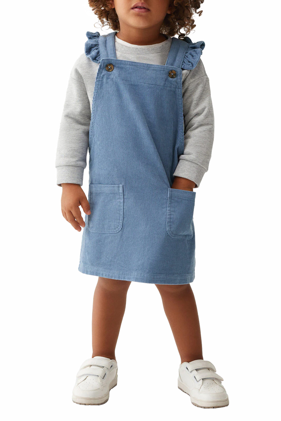 Девочкам Mango Kids Сарафан LATI из натурального хлопка (цвет ), артикул 57095980 | Фото 3