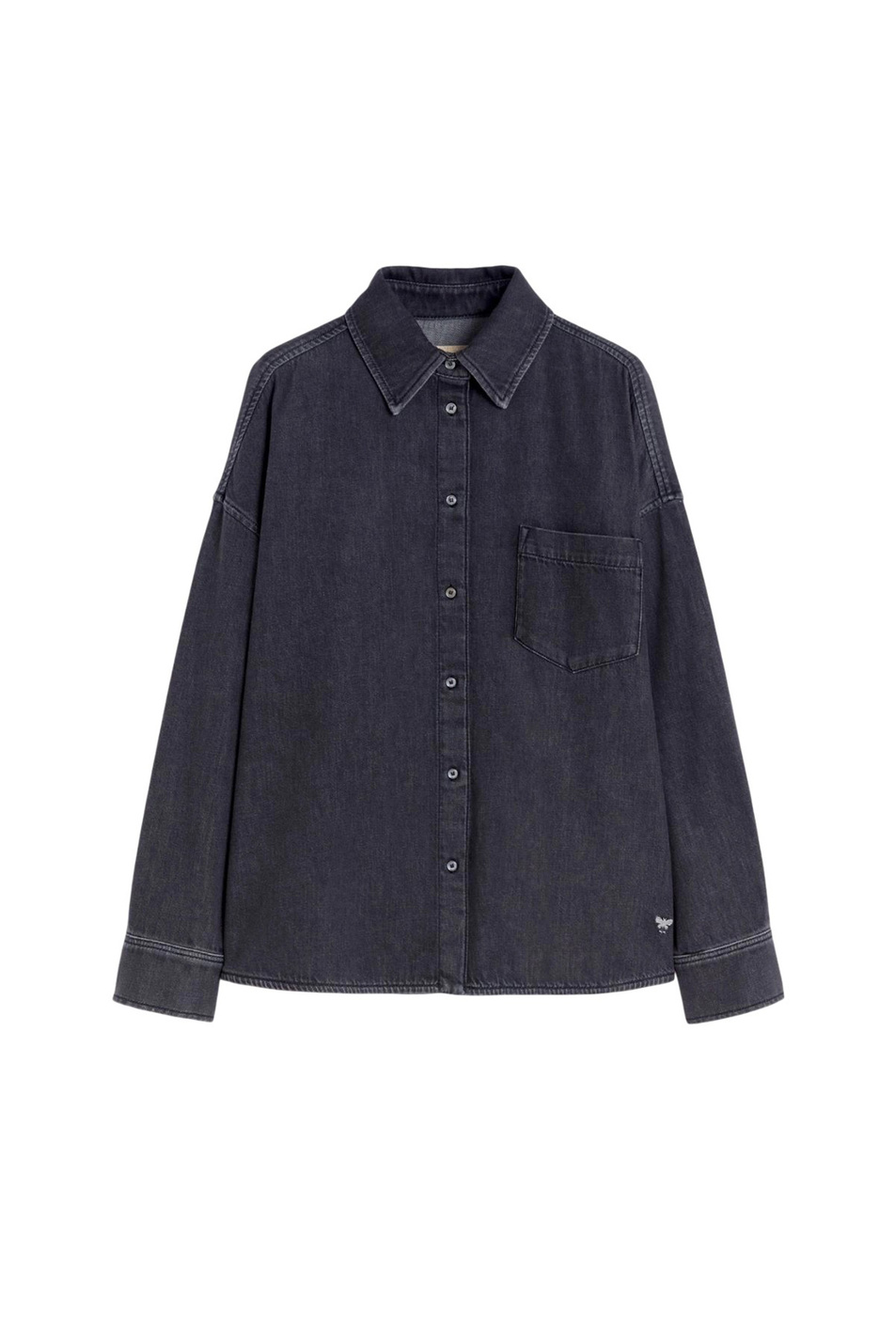 Женский Weekend Max Mara Рубашка FOGGIA джинсовая (цвет ), артикул 2615111011 | Фото 1